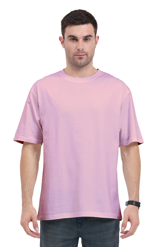 Lavendar Heavyweight Oversized Male T-Shirt